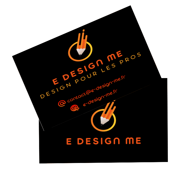 Carte de fidélité ou visite - E Design Me - Design - E Design Me