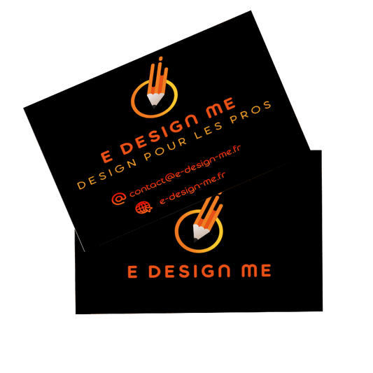 Carte de fidélité ou visite - E Design Me - Design - E Design Me